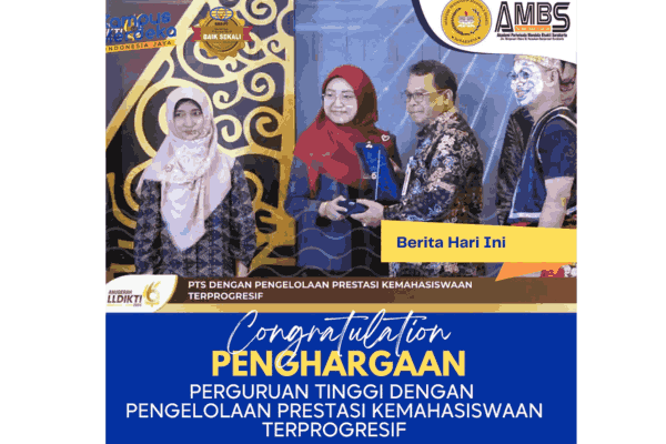 Penghargaan Perguruan Tinggi Pengelolaan Prestasi Kemahasiswaan Terprogresif